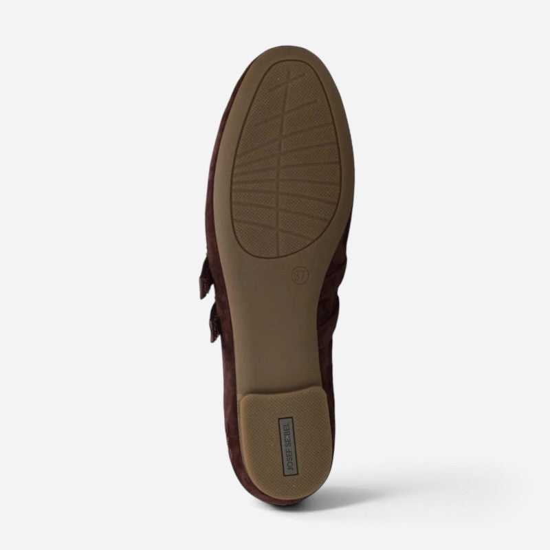 Clarice 03 Burgundy Suede
