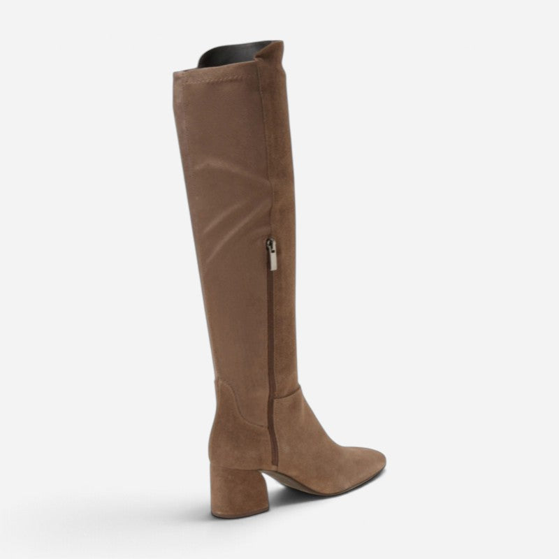 Brandice Taupe Suede