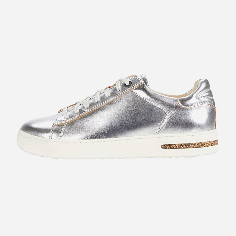 Bend White Leather Narrow